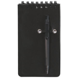 Spiral Jotter & Pen - Black