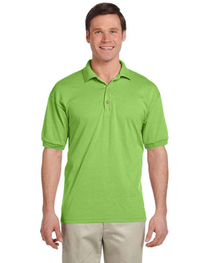 Gildan Adult Jersey Polo - Lime