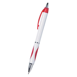 Sassy Pen - White With Red