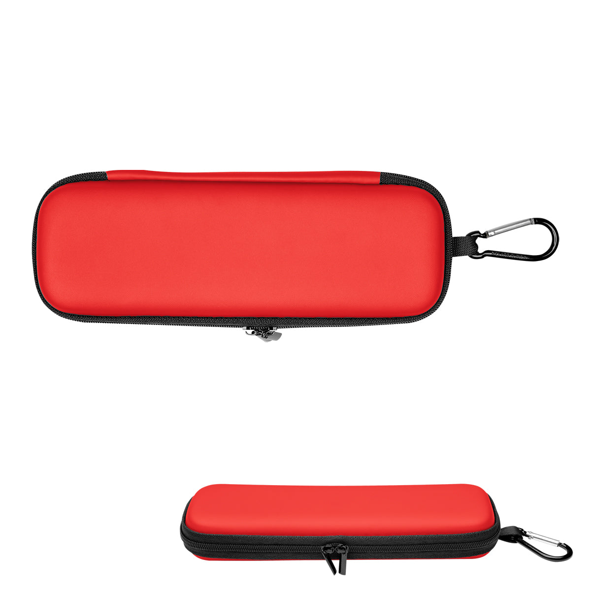 Protective Case With Carabiner - Red