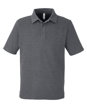 Men's Fusion ChromaSoft™ Pique Polo - Carbon Heather