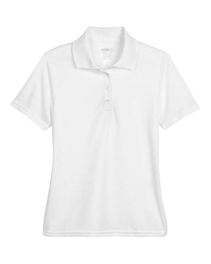 CORE365 Origin Pique Polo - Ladies - White