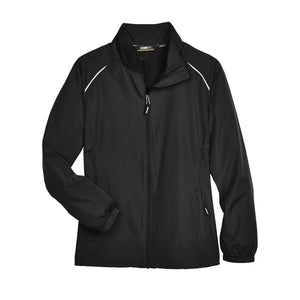 Ladies' Core365 Motivate Unlined Jacket - Black
