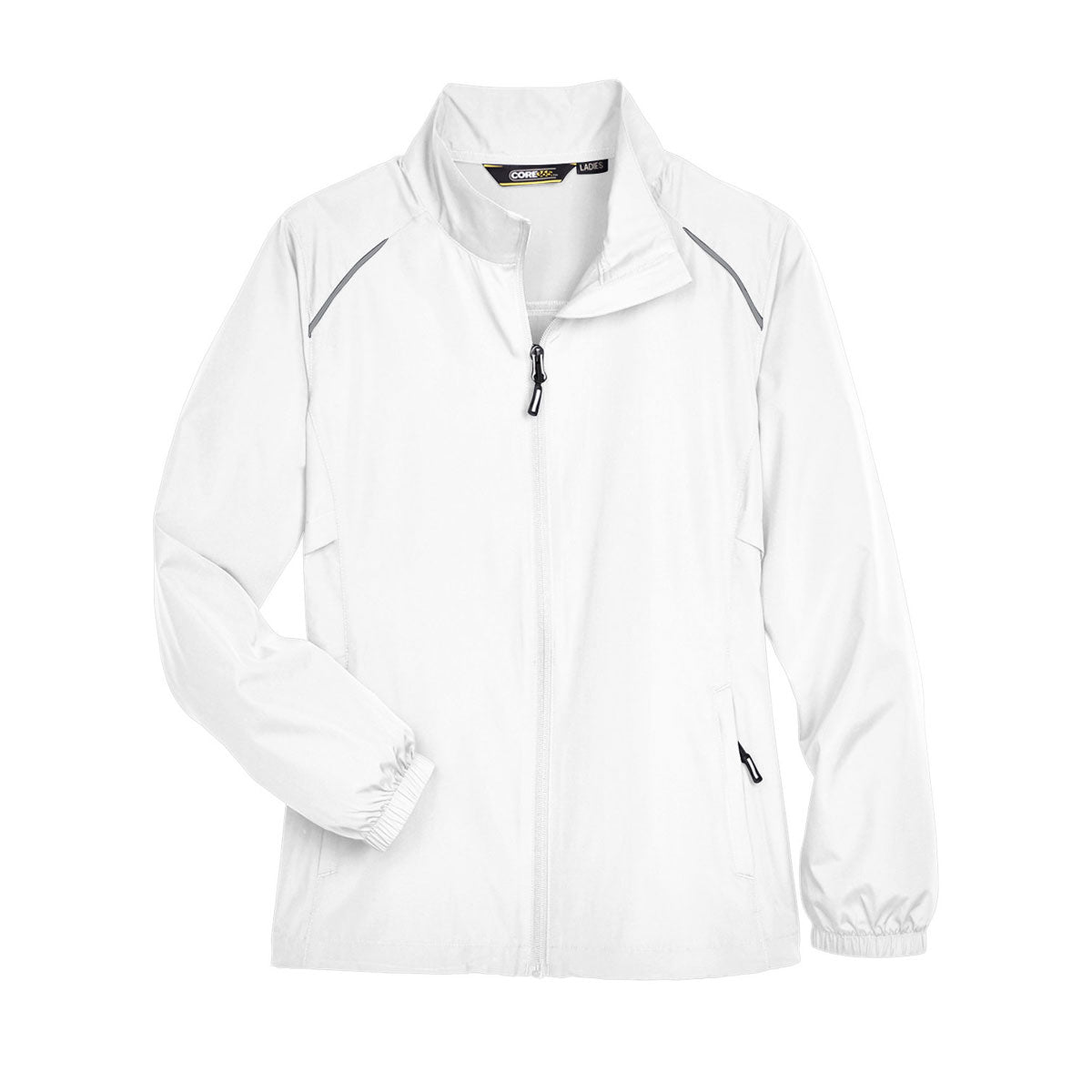 CORE365 Ladies' Motivate Unlined Jacket - White