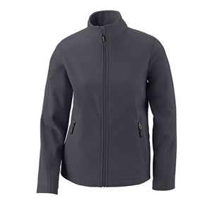 Ladies' Core365 2-Layer Fleece Bonded Soft Shell Jacket - Carbon