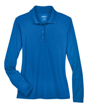 CORE365 Pinnacle Long Sleeve Pique Polo - women's - True Royal
