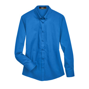 Core 365 Operate Long Sleeve Twill Shirt (Ladies') - True Royal
