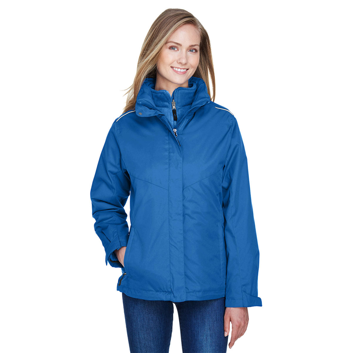 Core365 Region 3-IN-1 Jacket women - Royal