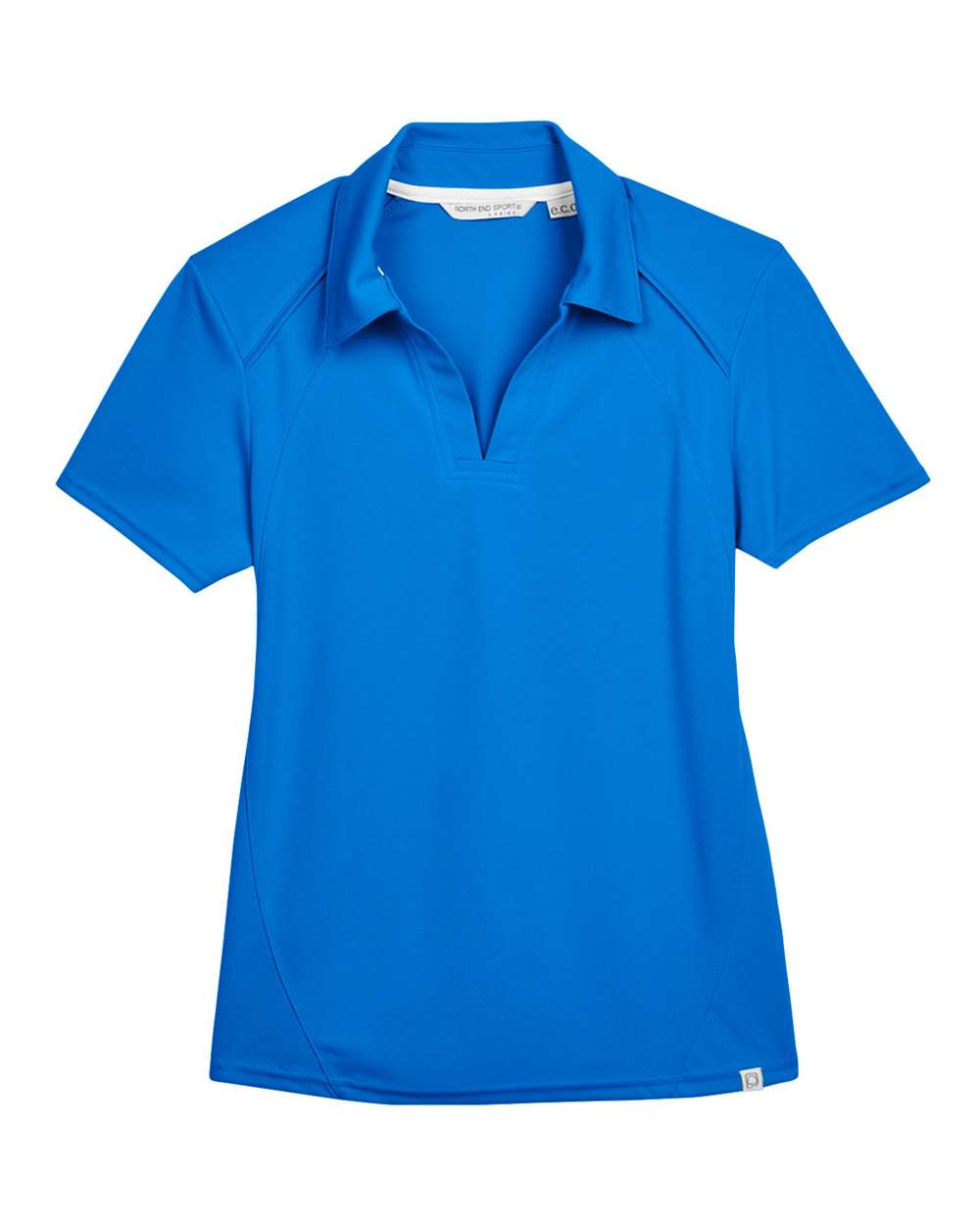 North End Ladies' Recycled Polyester Performance Piqué Polo - Light Nautical Blue