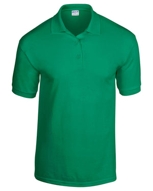 Gildan Adult Jersey Polo - Kelly Green
