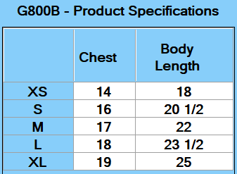 Gildan Youth DryBlend® T-Shirt - Specs