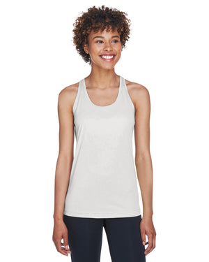 Ladies' Zone Performance Racerback Tank - Sport Silver