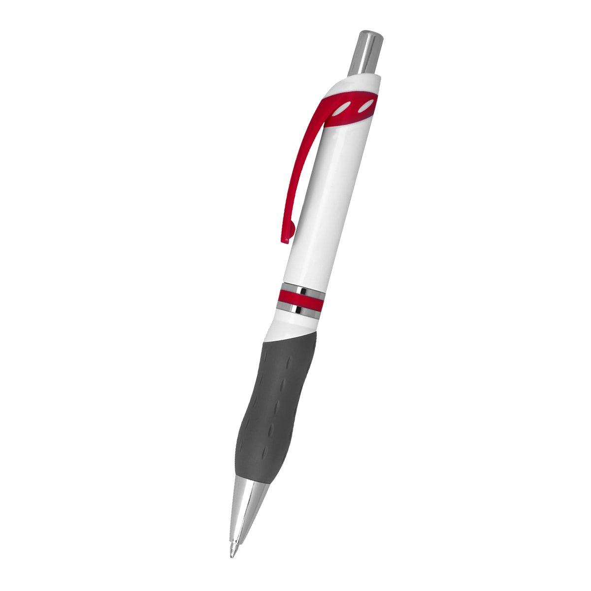 Campus Pen - White With Red