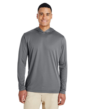 Men's Zone Performance Hooded T-Shirt - Sport Graphite