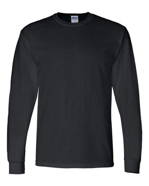 Gildan Adult 50/50 Long-Sleeve T-Shirt - Black