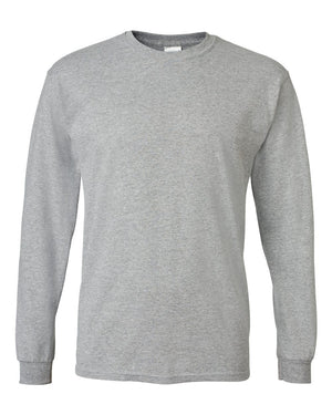 Gildan Adult 50/50 Long-Sleeve T-Shirt - Sport Grey