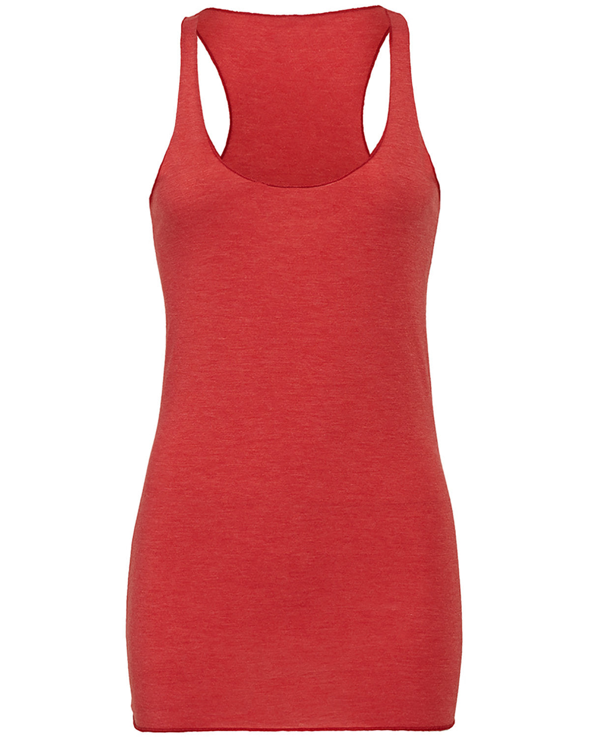 BELLA + CANVAS Ladies' Triblend Racerback Tank - Red Triblend