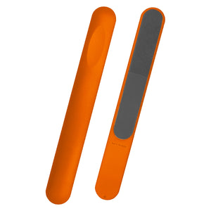 Nail File In Sleeve - Orange