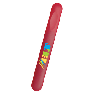 Nail File In Sleeve - Red