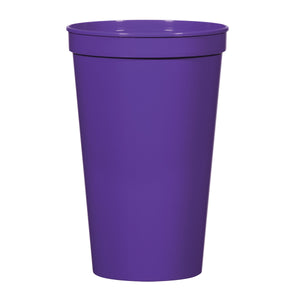 22 Oz. Big Game Stadium Cup - Purple
