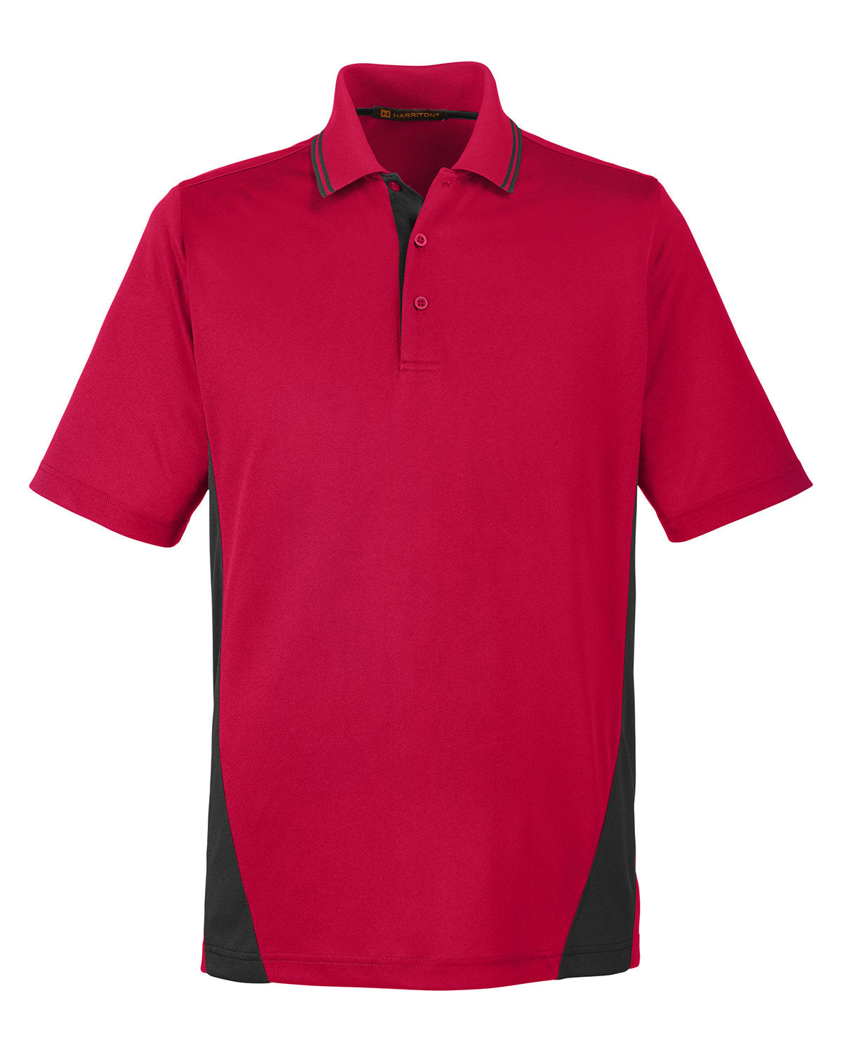 Men's Flash Snag Protection Plus IL Colorblock Polo - Red/Black