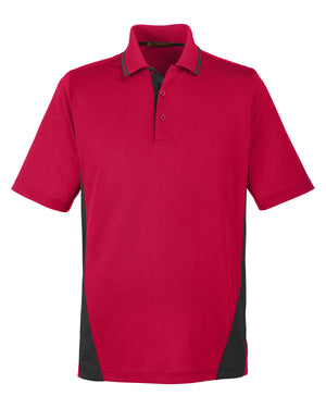 Men's Flash Snag Protection Plus IL Colorblock Polo - Red/Black