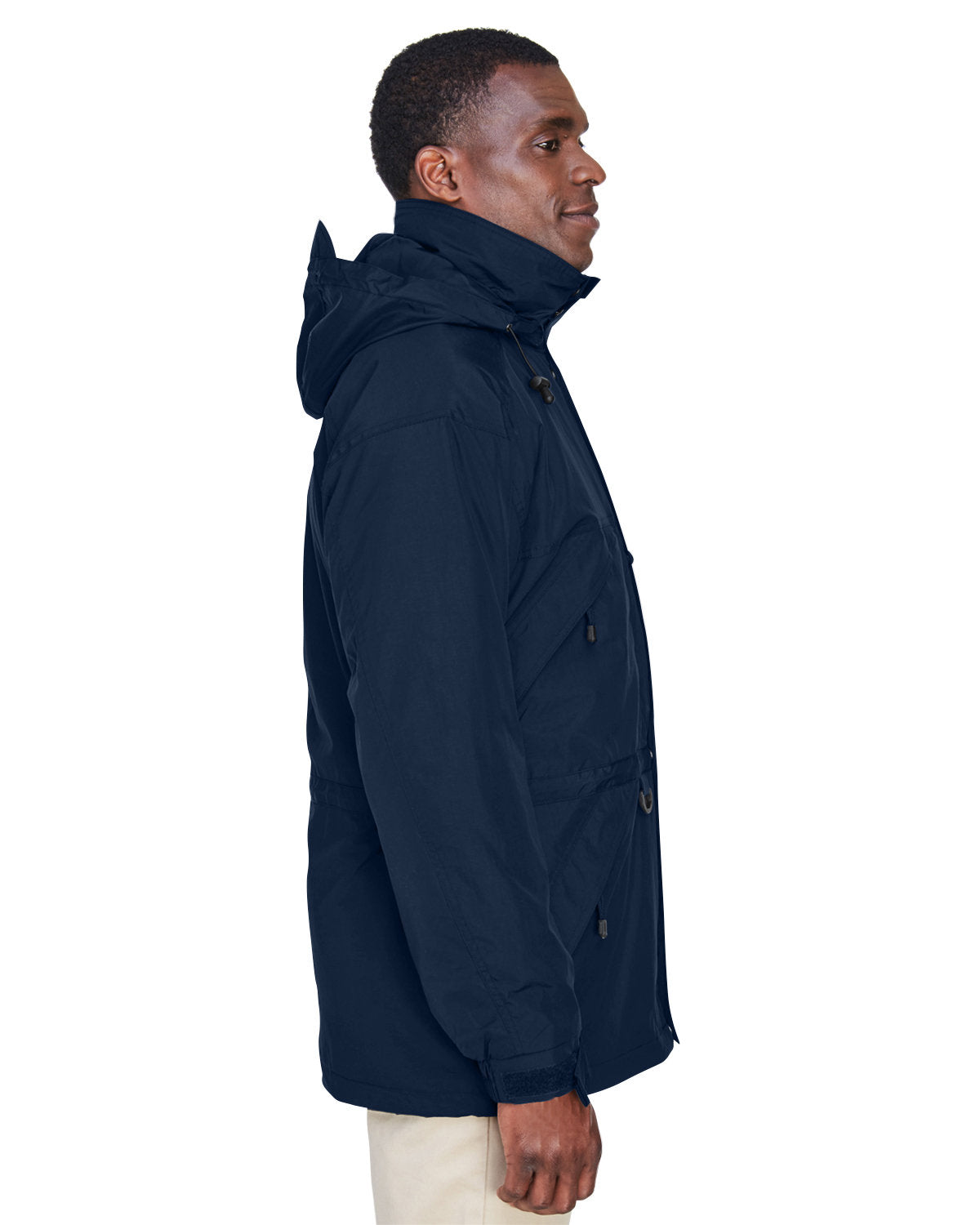 North End Adult 3-in-1 Parka with Dobby Trim - Side