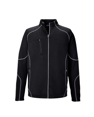North End Men's Gravity Performance Fleece Jacket - Black