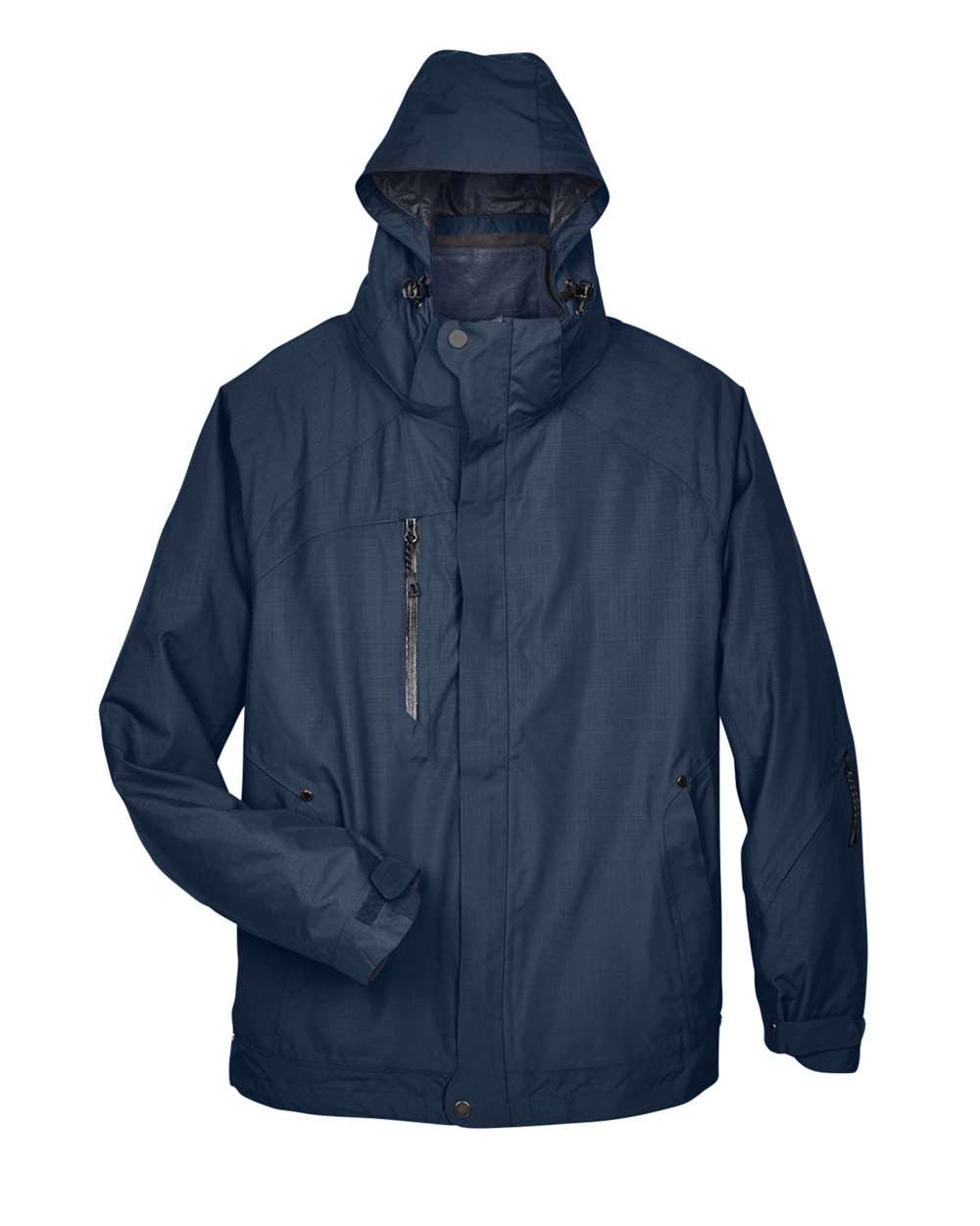 North End Men's Caprice 3-in-1 Jacket with Soft Shell Liner - Classic Navy