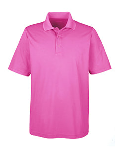 Core365 Origin Pique Polo - Men's - Charity Pink