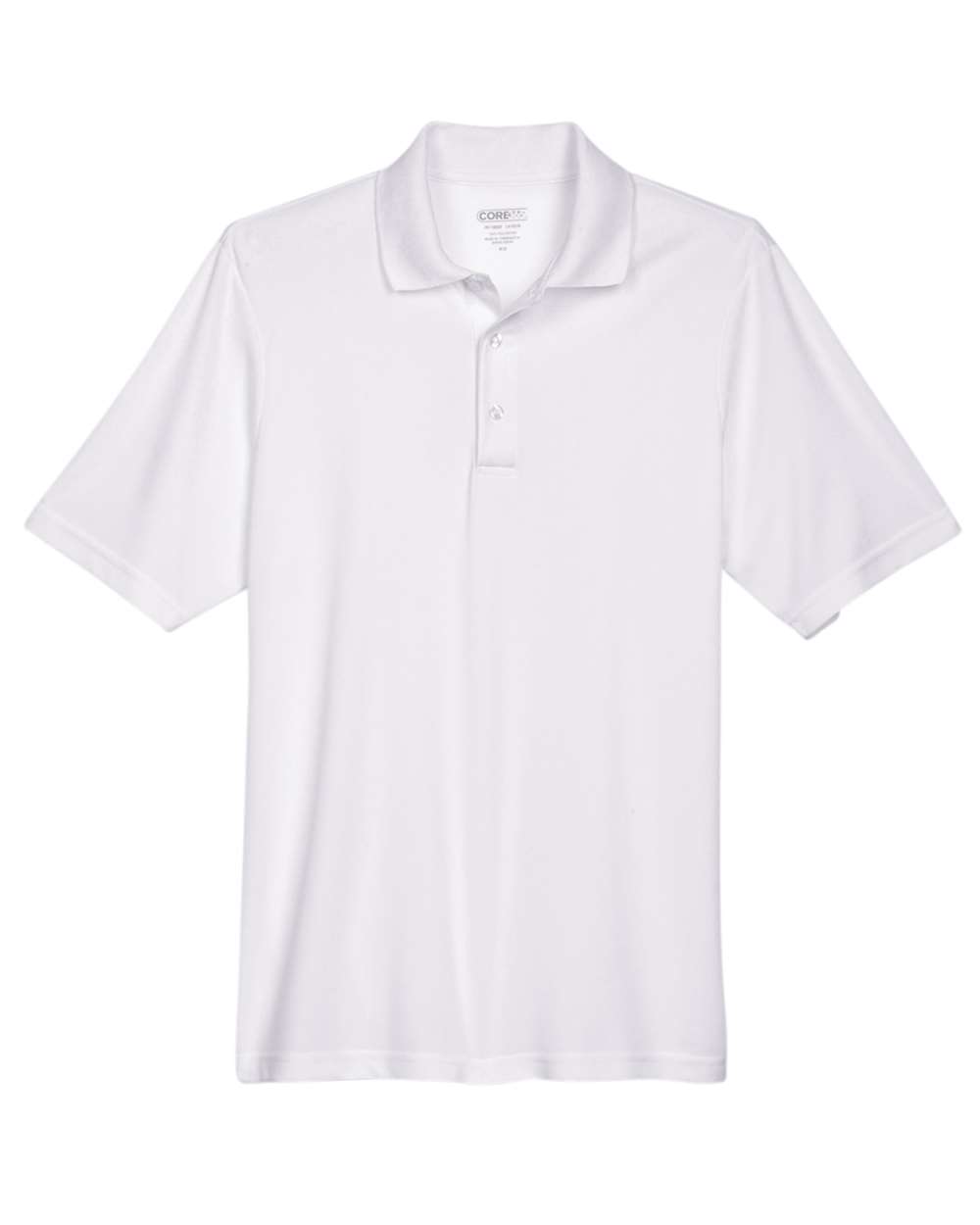 CORE365 Origin Pique Polo - Men's - White