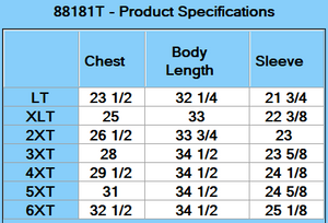 CORE365 Origin Pique Polo - Men's Tall - Specs