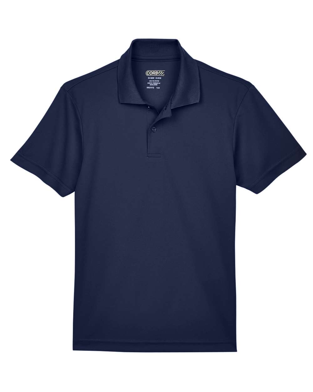 CORE365 Youth Origin Performance Piqué Polo - Classic Navy