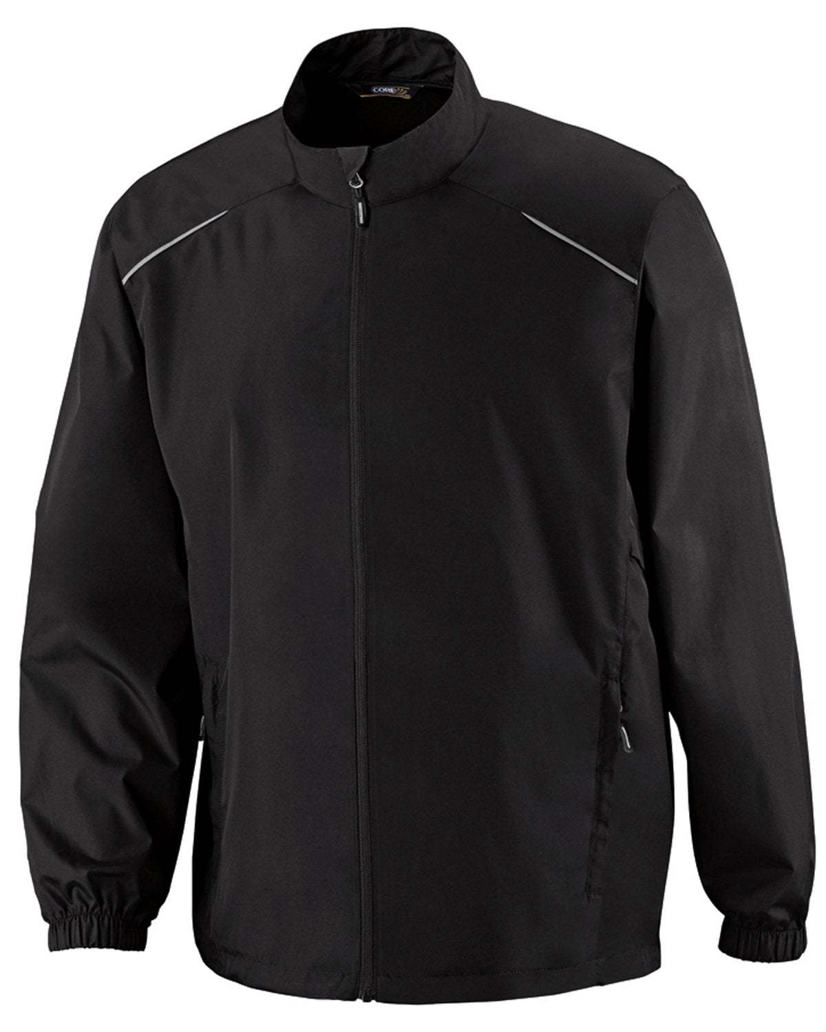 Core365 Men's Tall Techno Lite Motivate Unlined Lightweight Jacket - Black