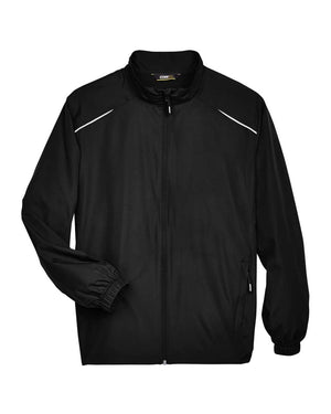 CORE365 Men's Tall Techno Lite Motivate Unlined Lightweight Jacket - Black