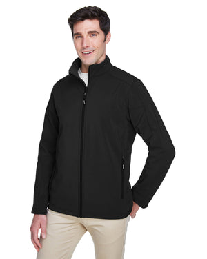 Core365 Men's Tall Cruise Two-Layer Fleece Bonded Soft Shell Jacket
