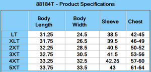 Core365 Men's Tall Cruise Two-Layer Fleece Bonded Soft Shell Jacket - Specs