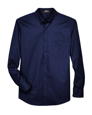 CORE365 Operate Long Sleeve Twill Shirt (Men's) - Classic Navy