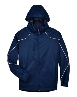 North End Men's Angle 3-in-1 Jacket with Bonded Fleece Liner - Night