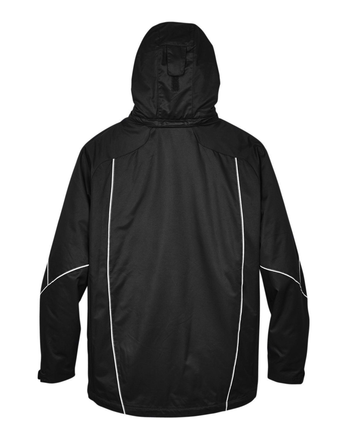 North End Men's Tall Angle 3-in-1 Jacket with Bonded Fleece Liner - Back