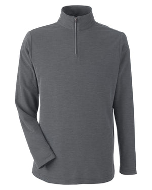 Men's Fusion ChromaSoft™ Pique Quarter-Zip - Carbon Heather