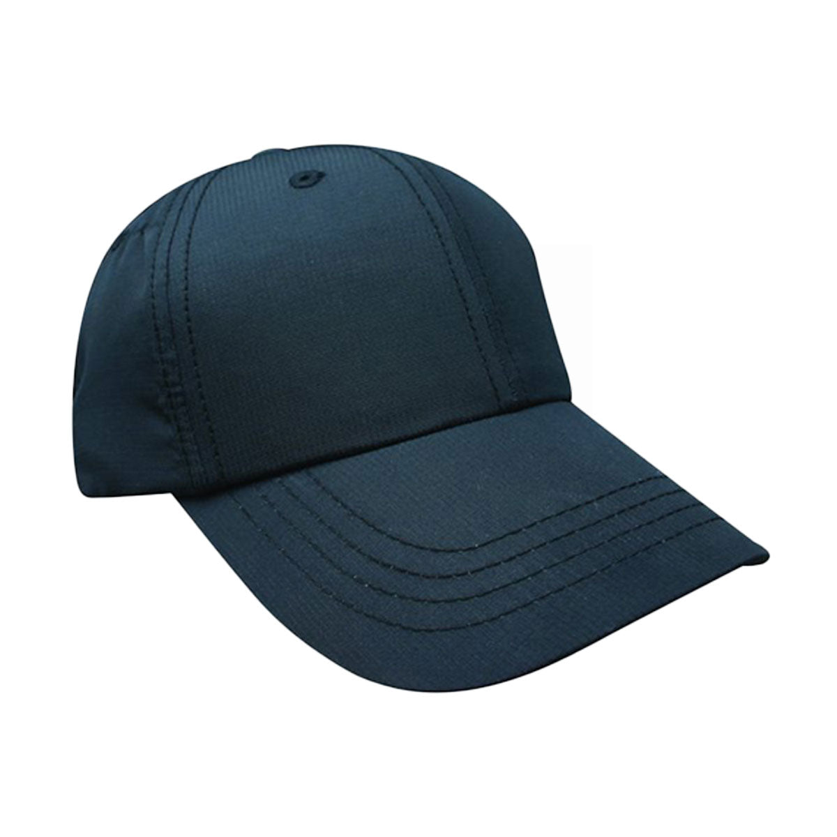 Constructed "Parachute" cap  - Custom Embroidered - Navy