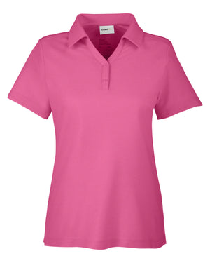 Ladies' Fusion ChromaSoft™ Pique Polo - Charity Pink