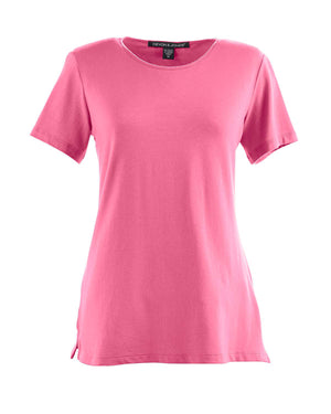 Ladies' Perfect Fit™ Shell T-Shirt - Charity Pink
