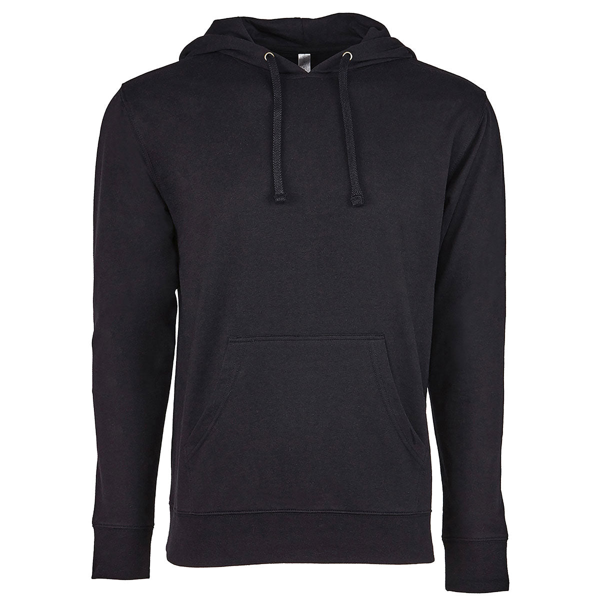 Next Level Unisex Laguna French Terry Pullover Hooded Sweatshirt - Black/ Black