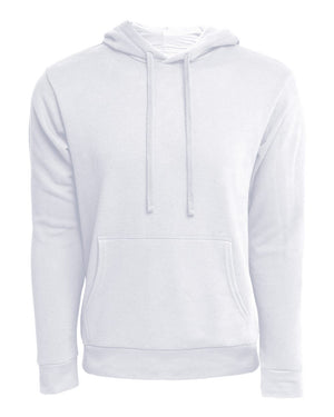 Next Level Adult Sueded French Terry Pullover Sweatshirt - White