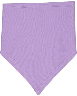 Infant Premium Jersey Bandana Bib - Lavender/Pink
