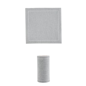 Toasting With Tara Cocktail Napkins - Light Gray
