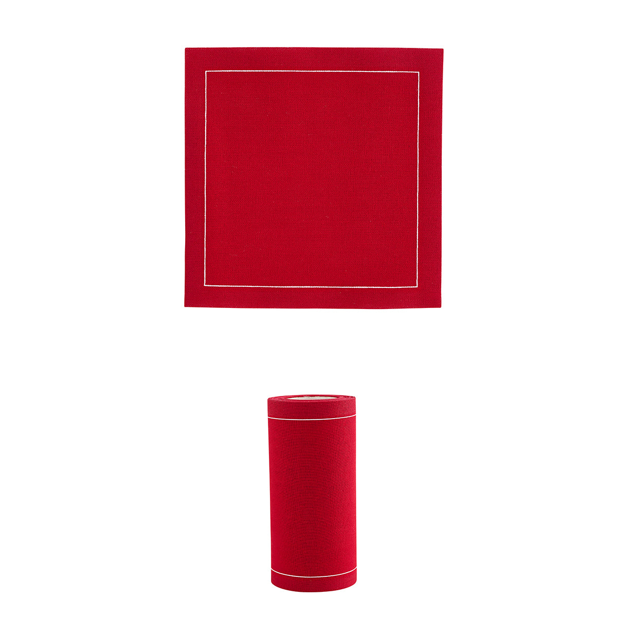 Toasting With Tara Cocktail Napkins - Red