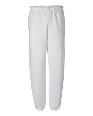 JERZEES Adult NuBlend® Fleece Sweatpant - White